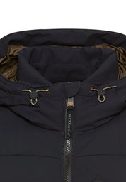 Steppjacke mit Kapuze