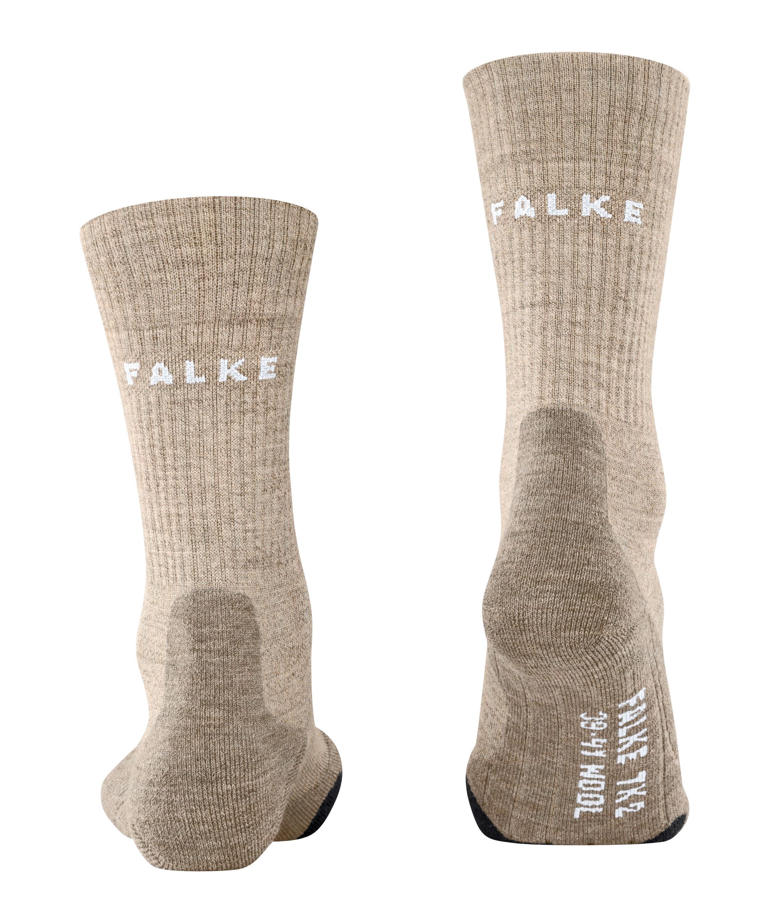 Stricksocken aus Schurwollmix