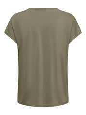 T-Shirt Regular Fit aus Viskose