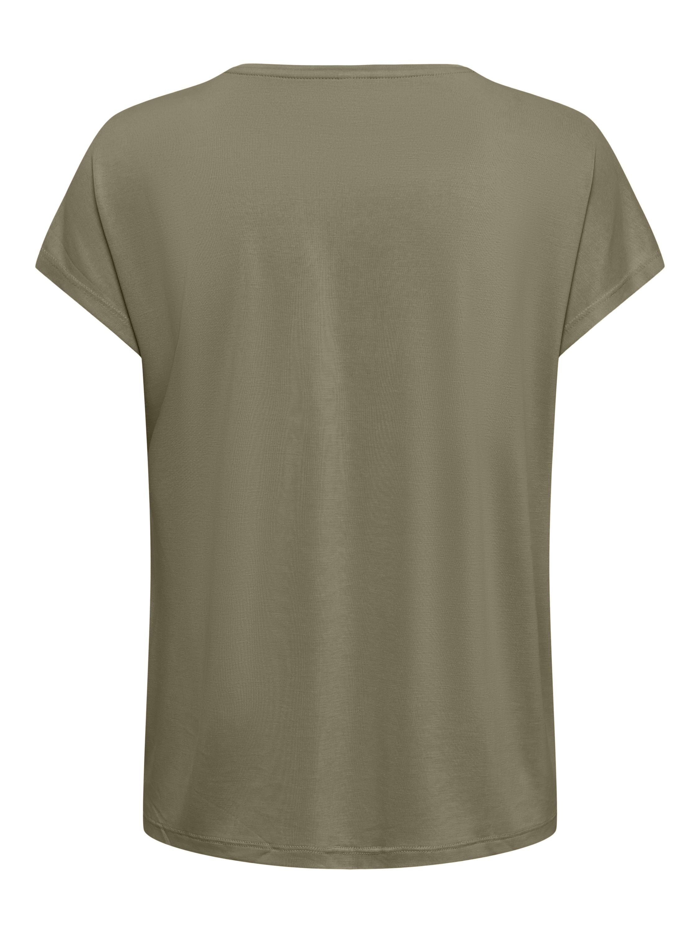 T-Shirt Regular Fit aus Viskose