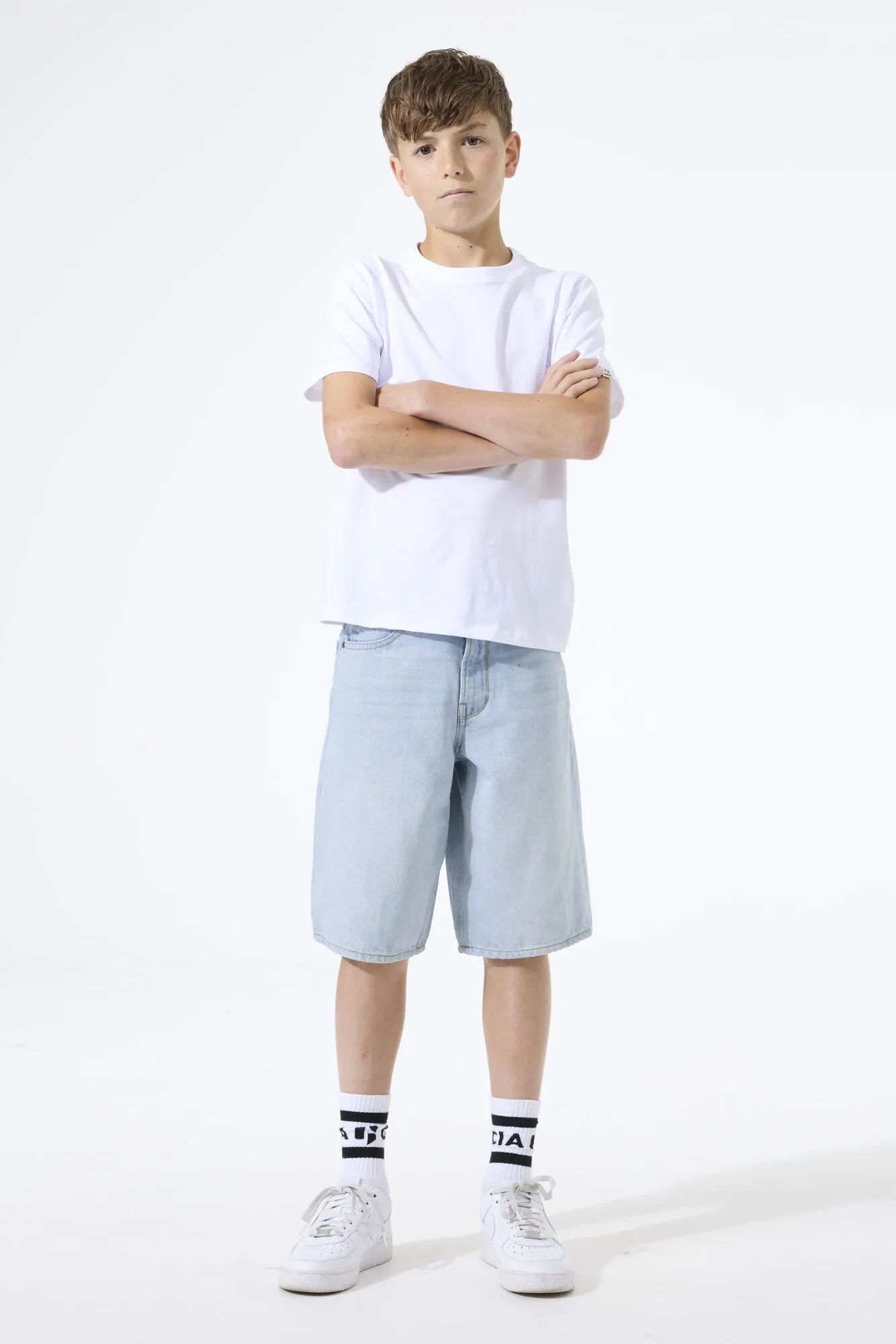 Jeans-Shorts aus Baumwolle