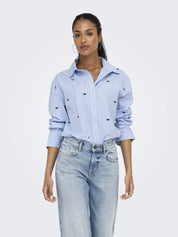 Bluse OREGON aus Baumwollmix