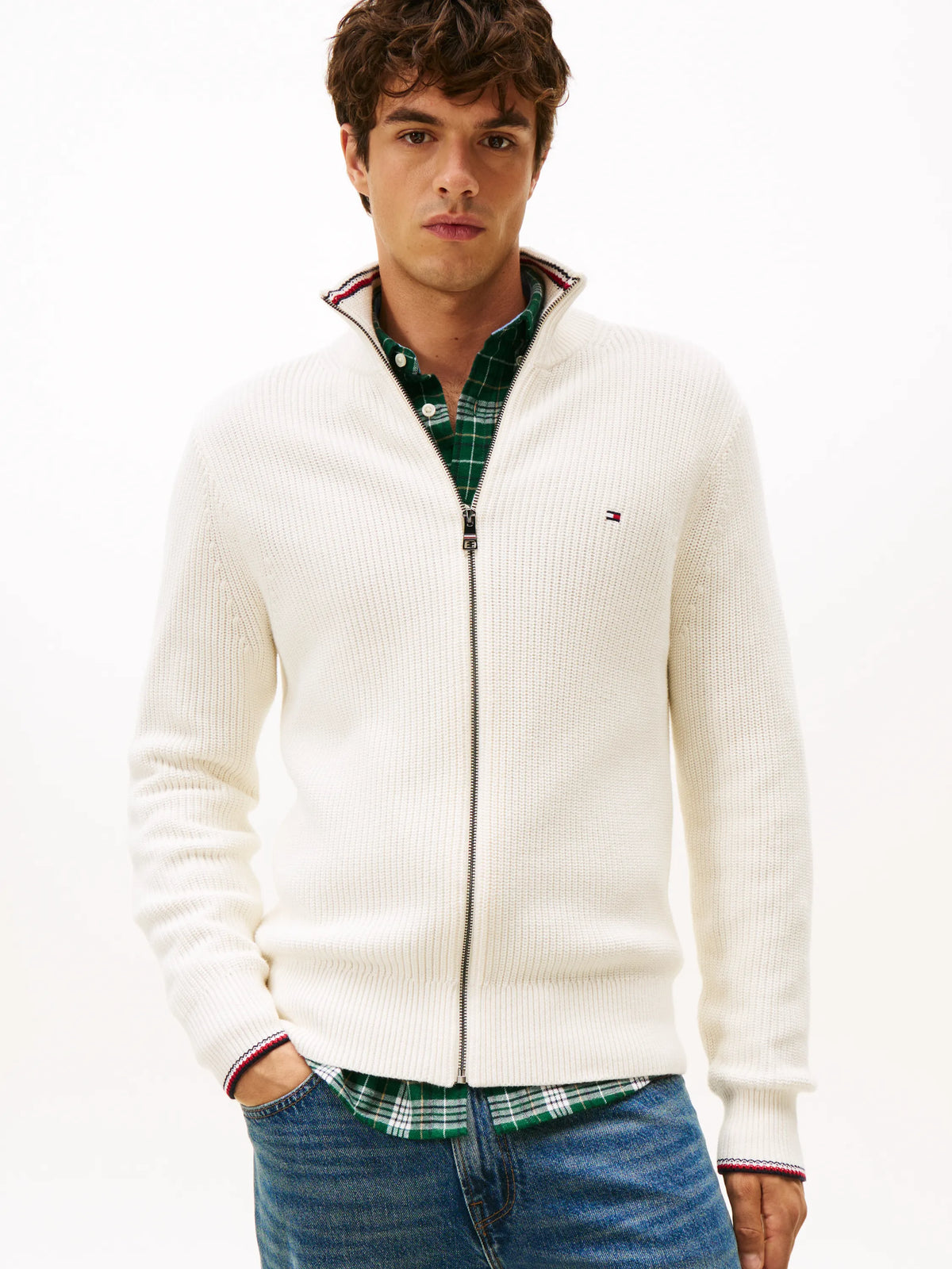 Strickjacke aus Baumwolle