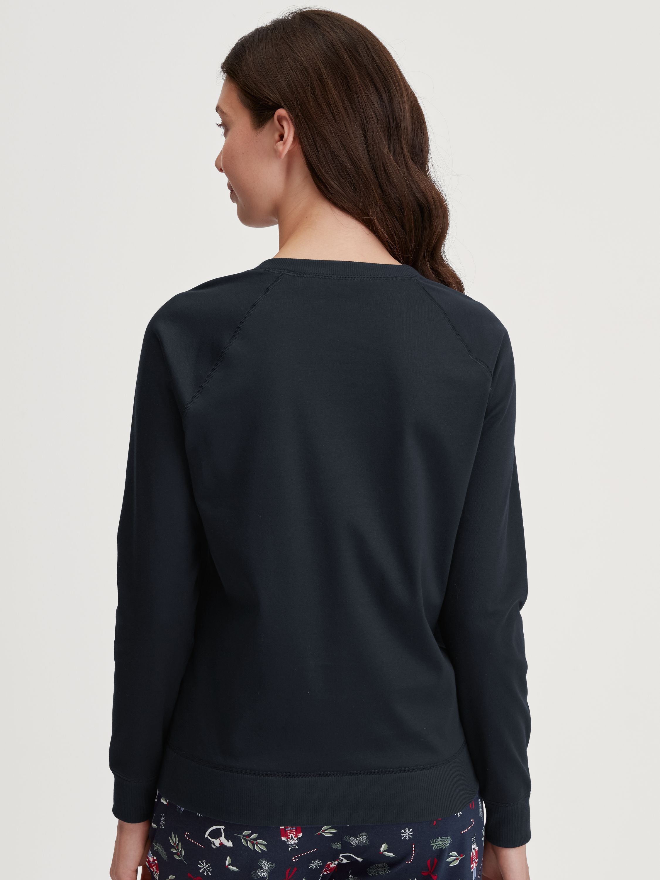 Langarmshirt aus Baumwolle