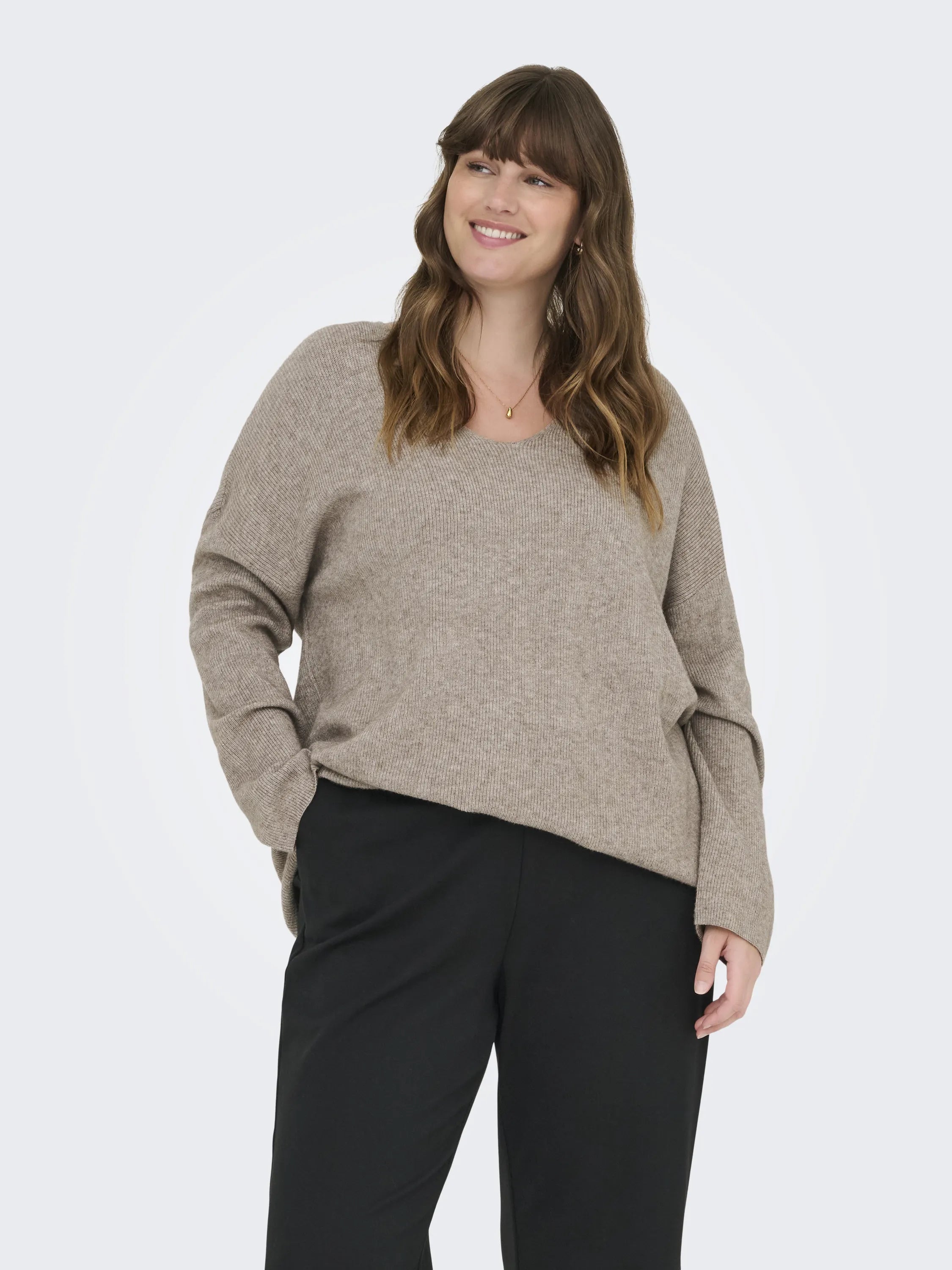 Strickpullover CARIBI aus Viskosemix