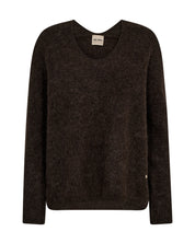 Strickpullover mit V-Ausschnitt
