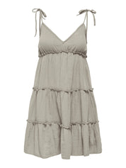 Sommerkleid Mini aus Baumwolle