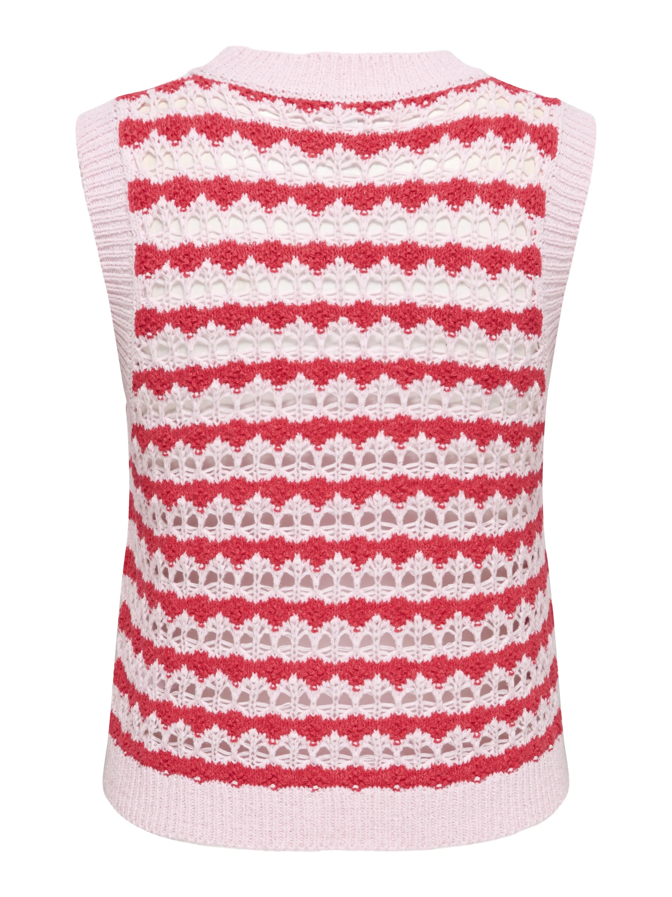 Strick-Tanktop gemustert