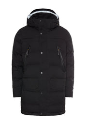 Funktionsjacke mit abnehmbarer Kapuze