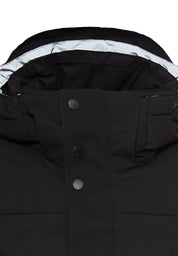 Funktionsjacke mit abnehmbarer Kapuze
