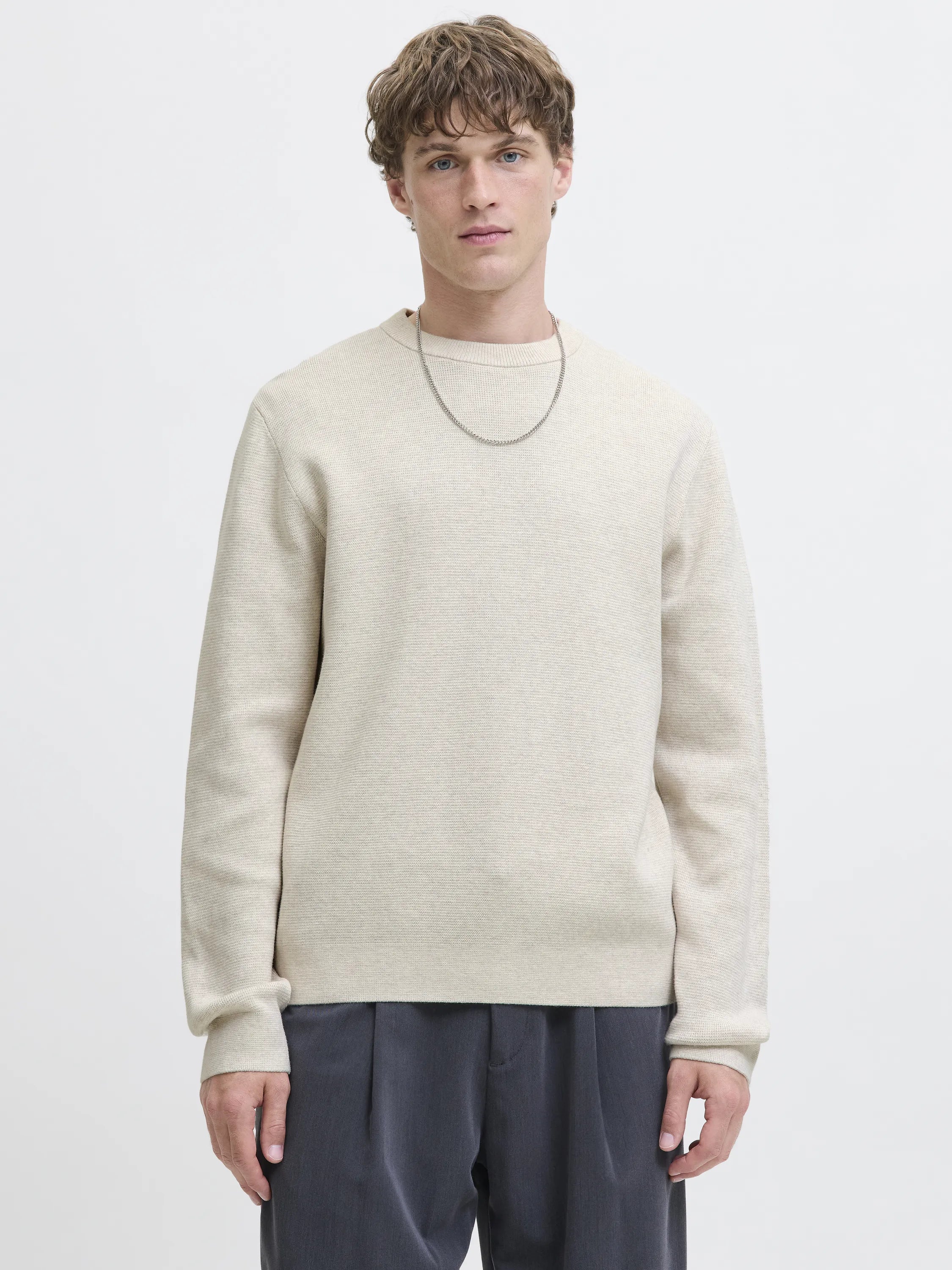 Strickpullover aus Baumwolle