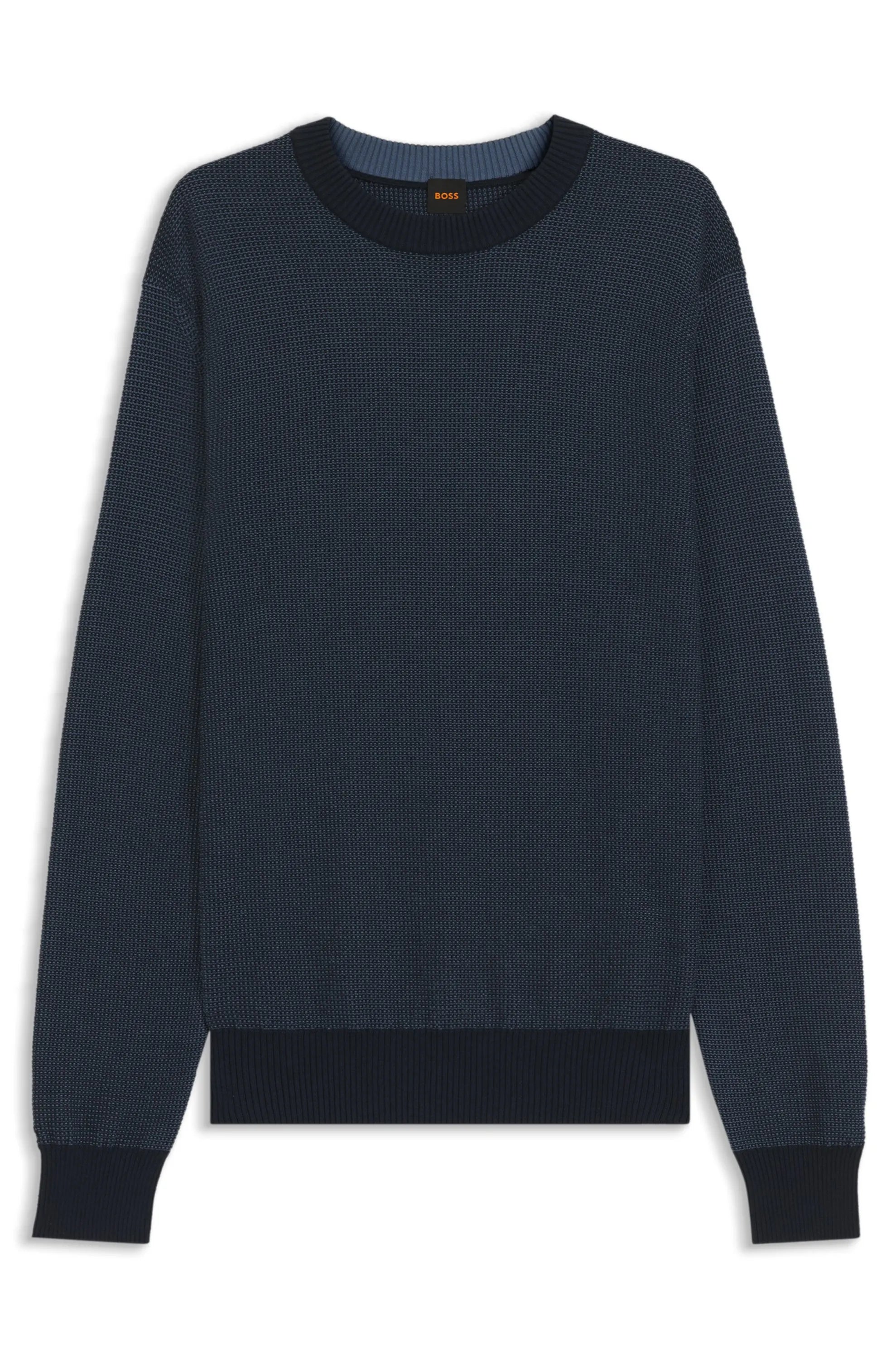 Strickpullover aus Baumwollmix