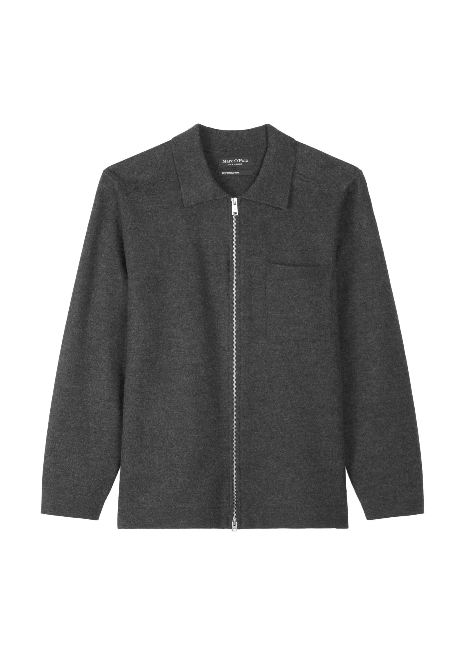 Overshirt aus Schurwolle