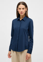 Jersey-Bluse aus Baumwollmix