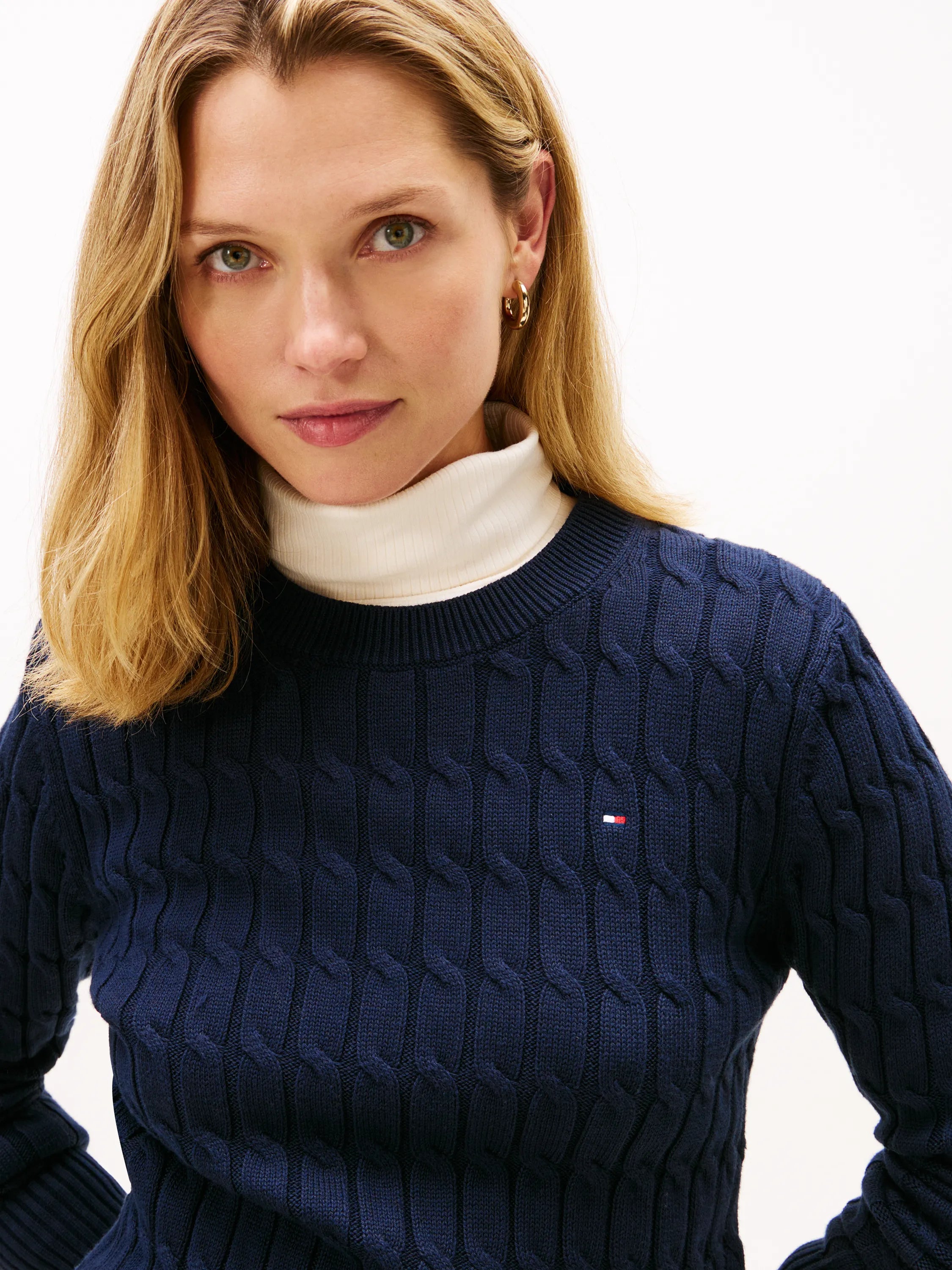 Strickpullover aus Baumwolle