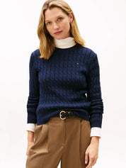 Strickpullover aus Baumwolle
