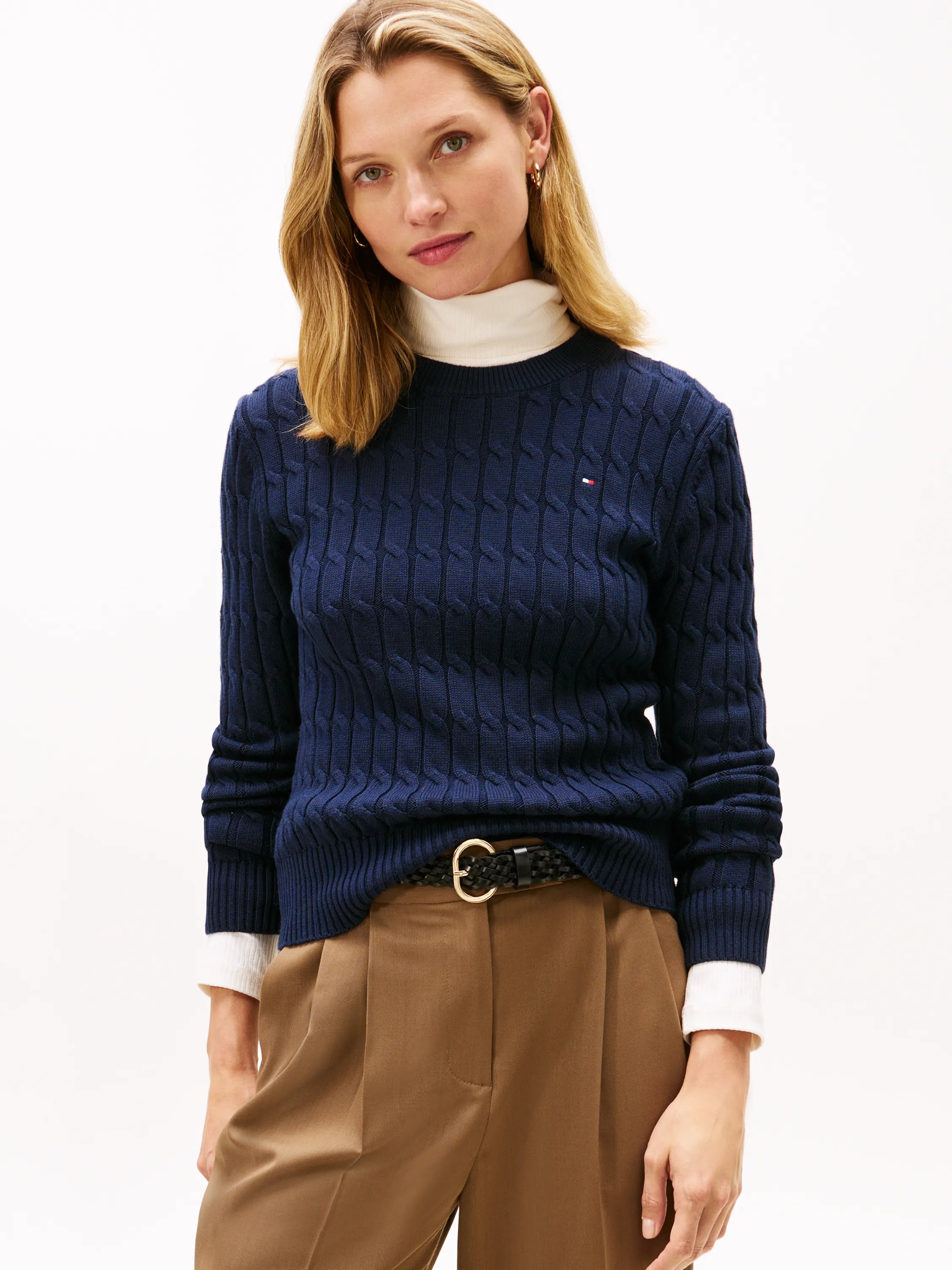 Strickpullover aus Baumwolle
