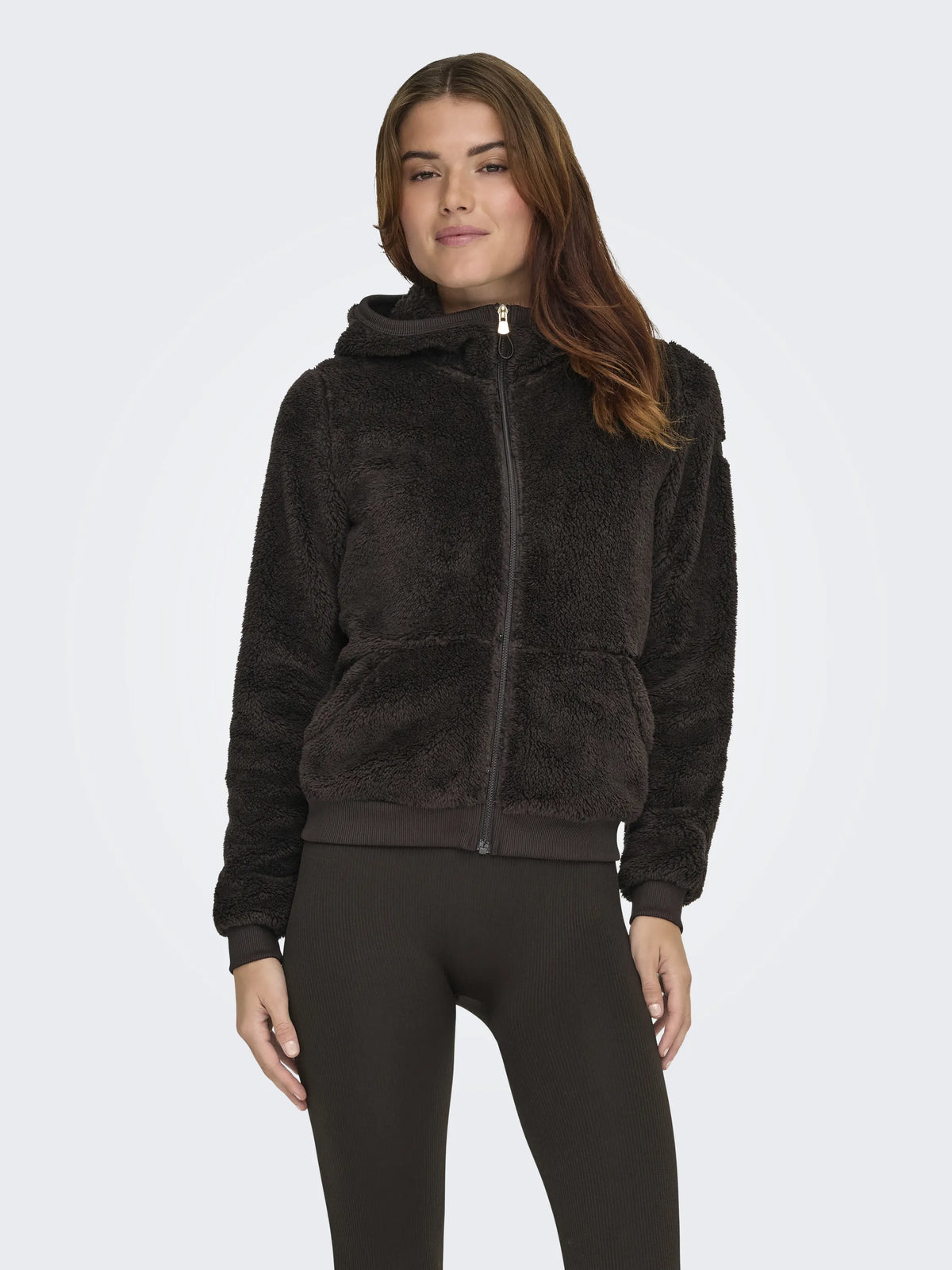 Fleecejacke ONPLUFFY mit Kapuze