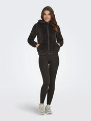 Fleecejacke ONPLUFFY mit Kapuze