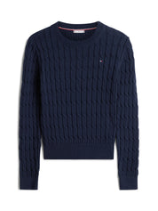 Strickpullover aus Baumwolle