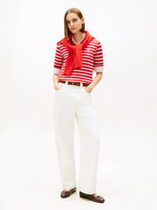 Poloshirt gestreift