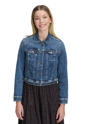 Jeansjacke aus Baumwolle