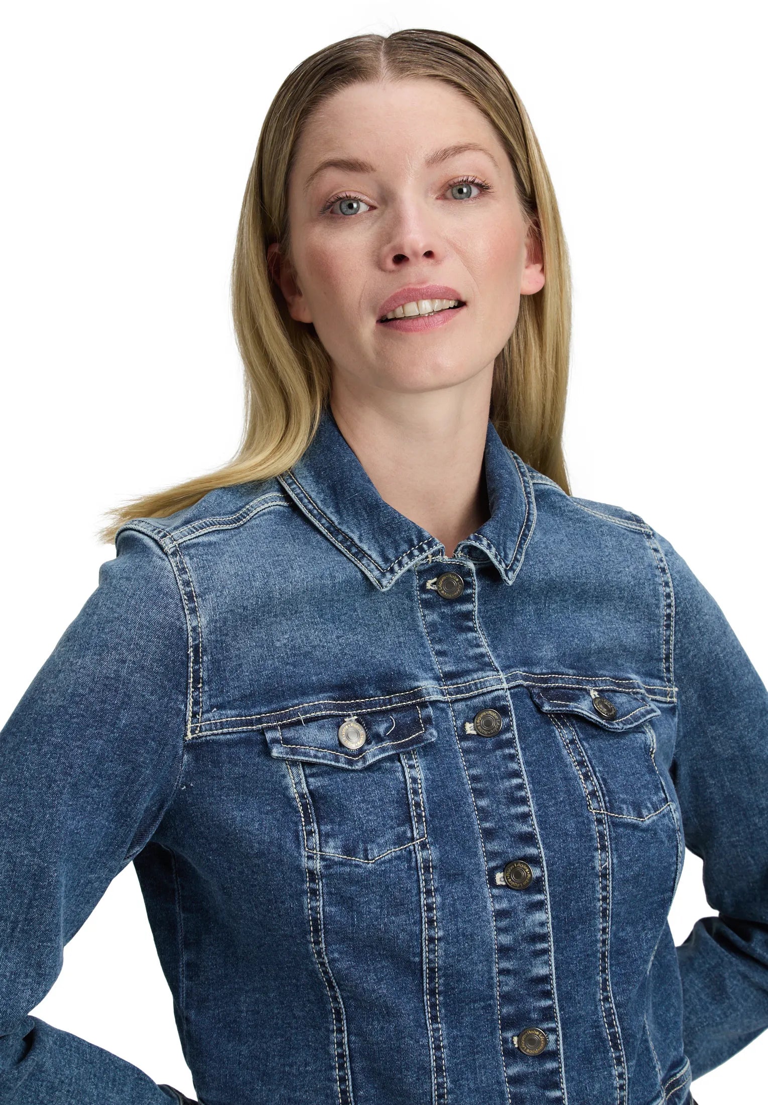 Jeansjacke aus Baumwolle