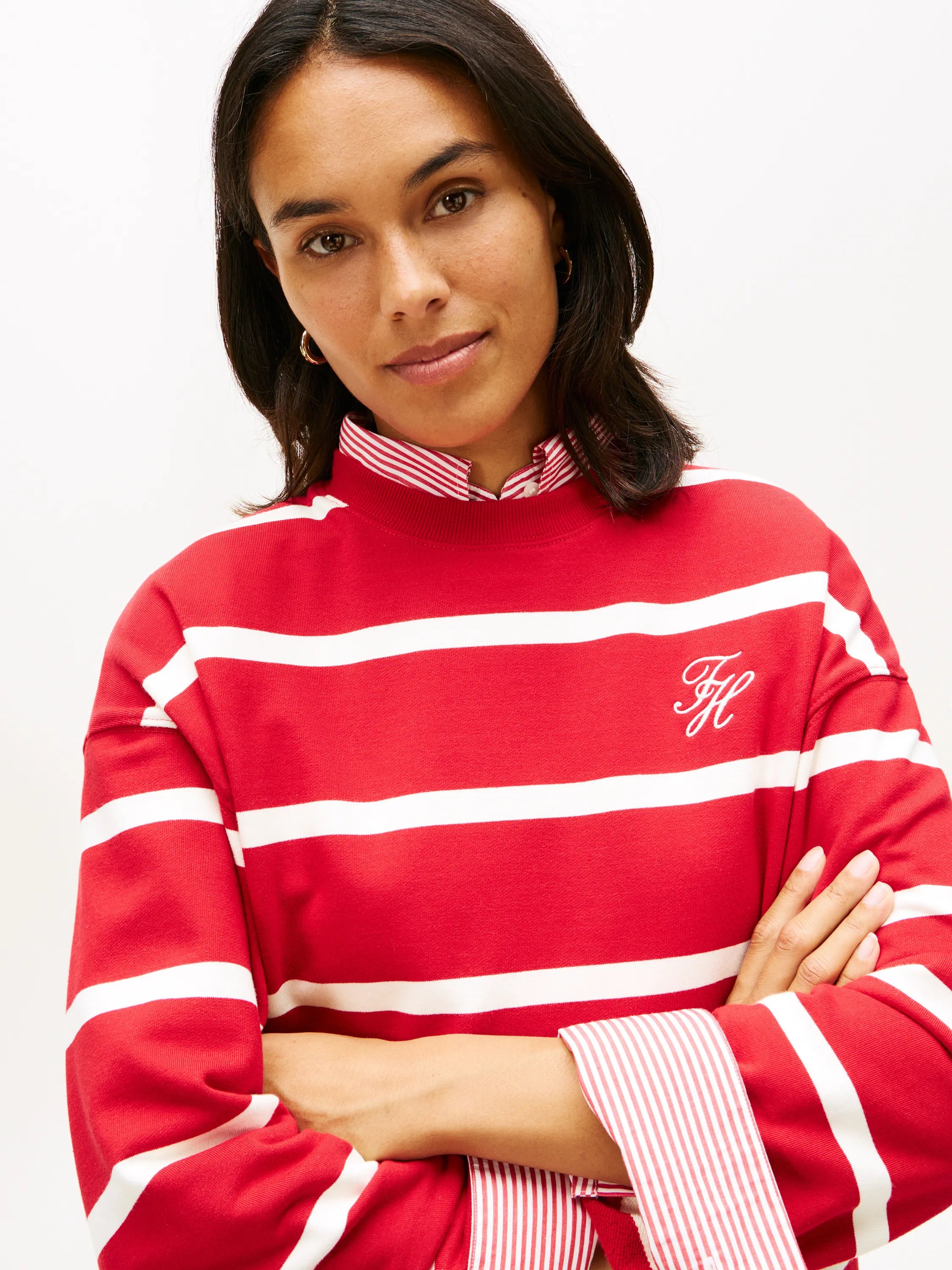 Sweatshirt aus Baumwollmix