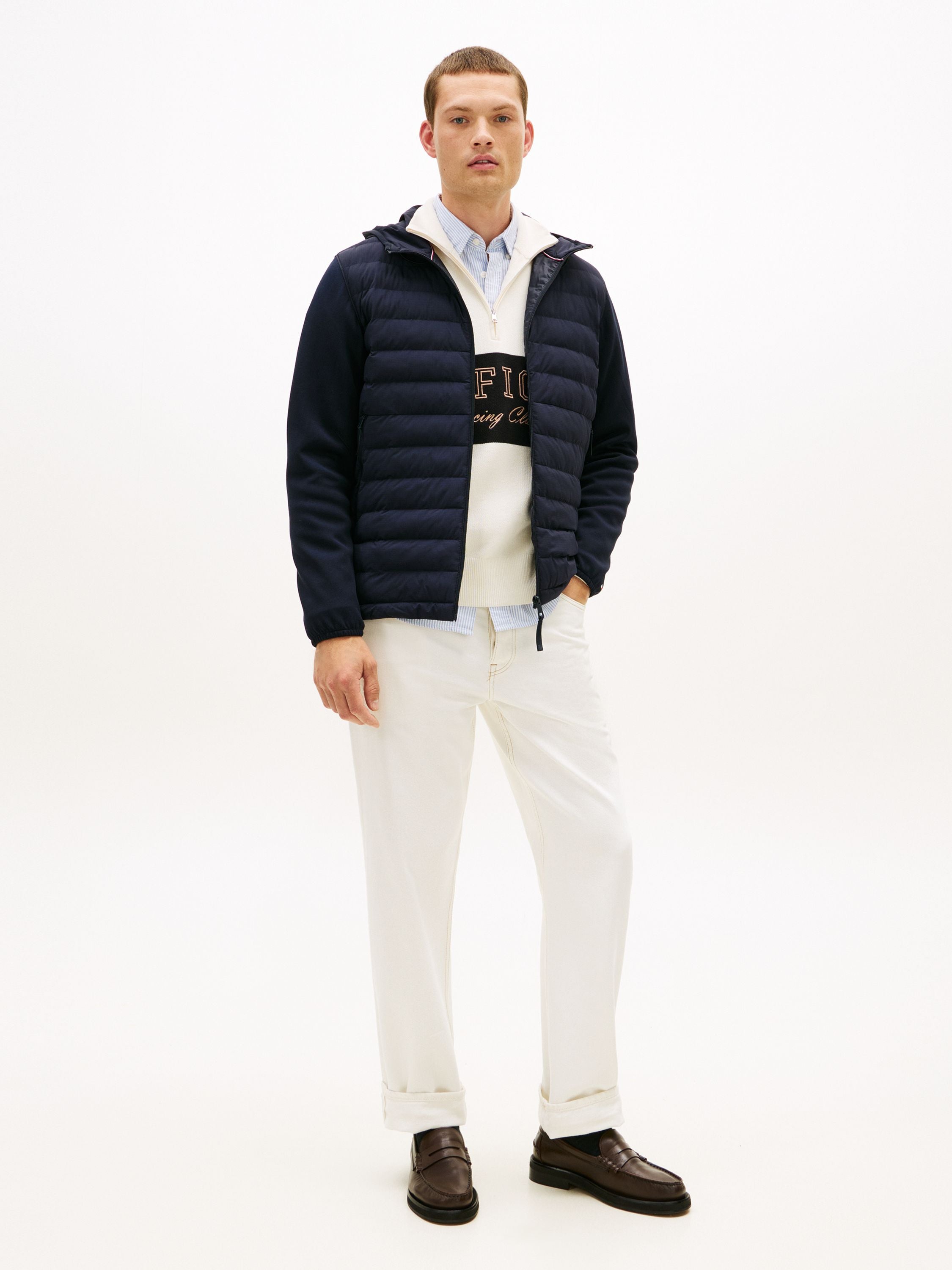 Steppjacke mit Kapuze