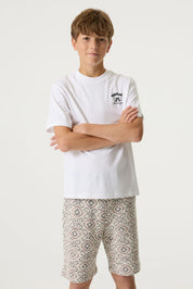 T-Shirt mit Backprint