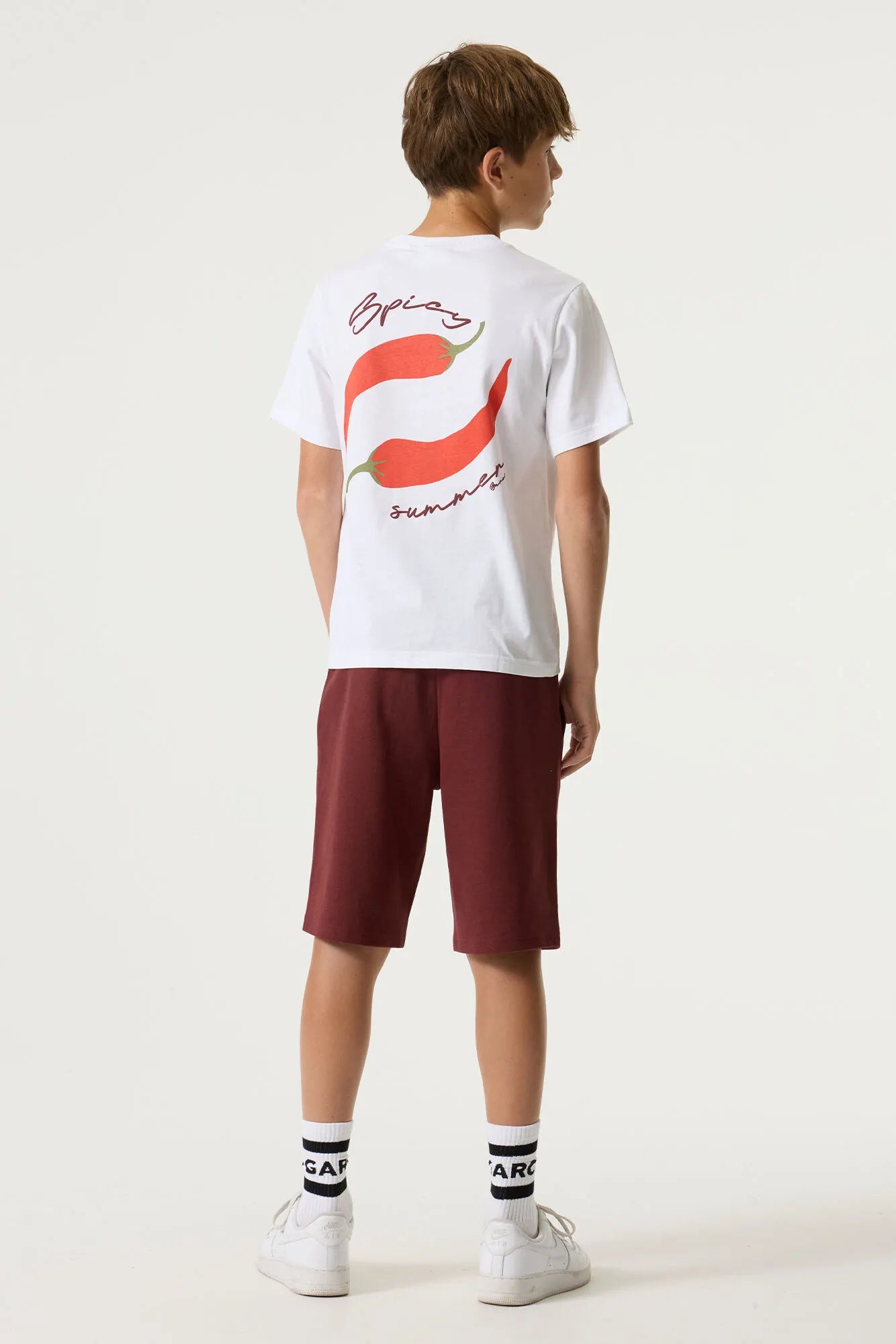 T-Shirt mit Backprint
