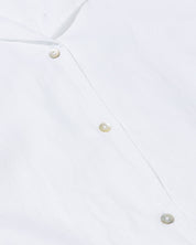 Bluse Oversized Fit aus Leinenmix