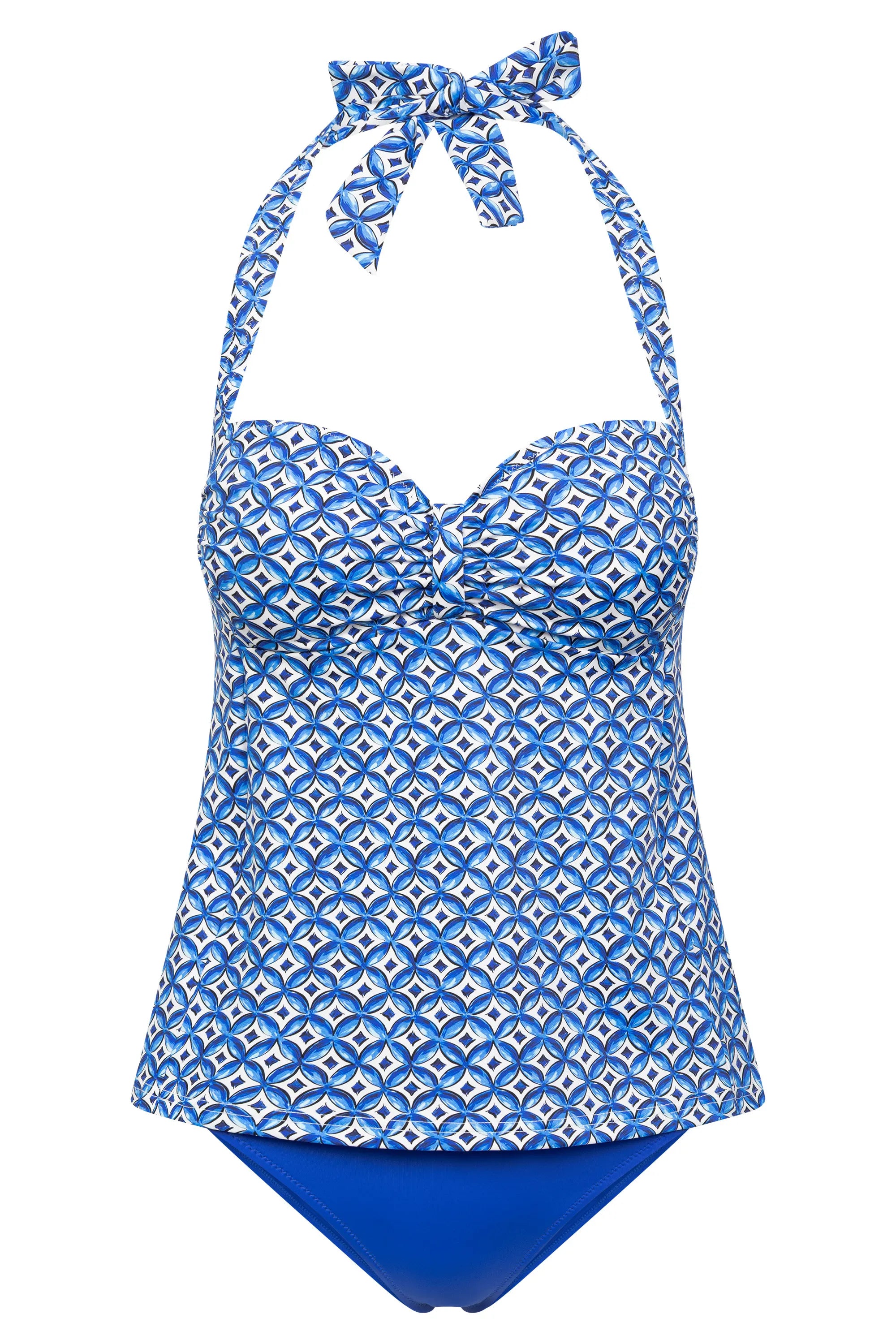 Tankini-Set gemustert