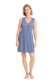 Strandkleid Mini aus Viskose