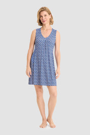 Strandkleid Mini aus Viskose