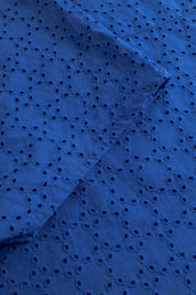 Strandkleid Mini aus Baumwolle