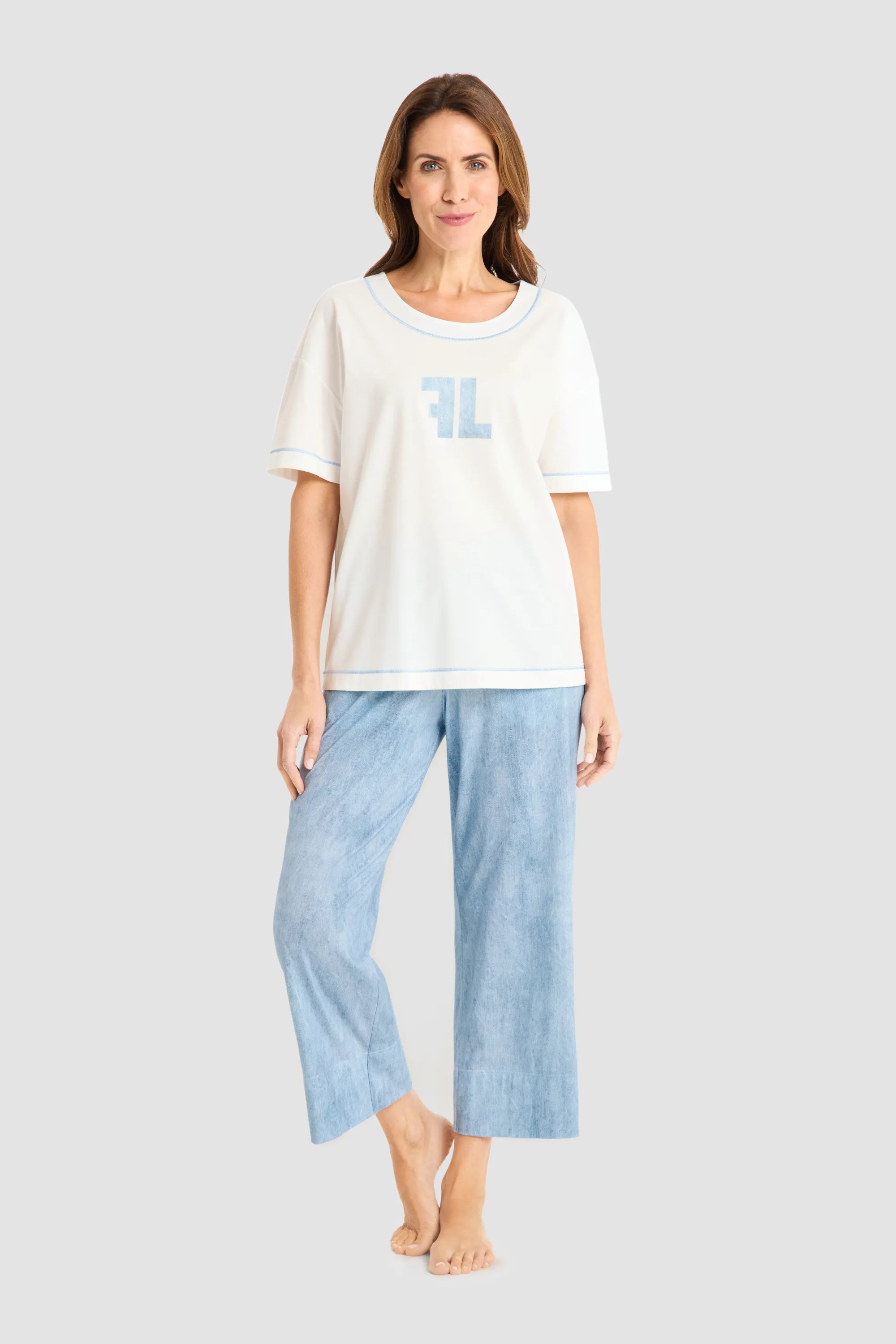 T-Shirt aus Baumwolle