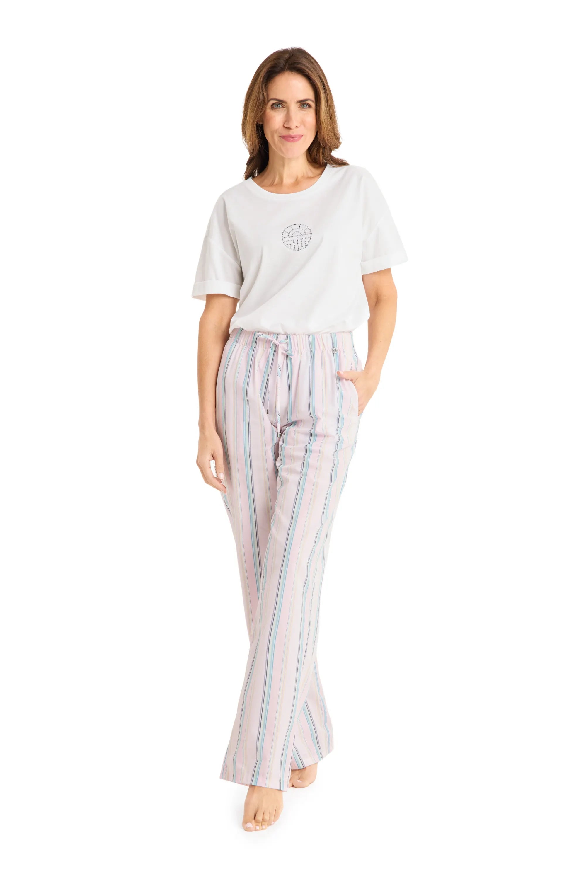 Loungehose aus Baumwolle