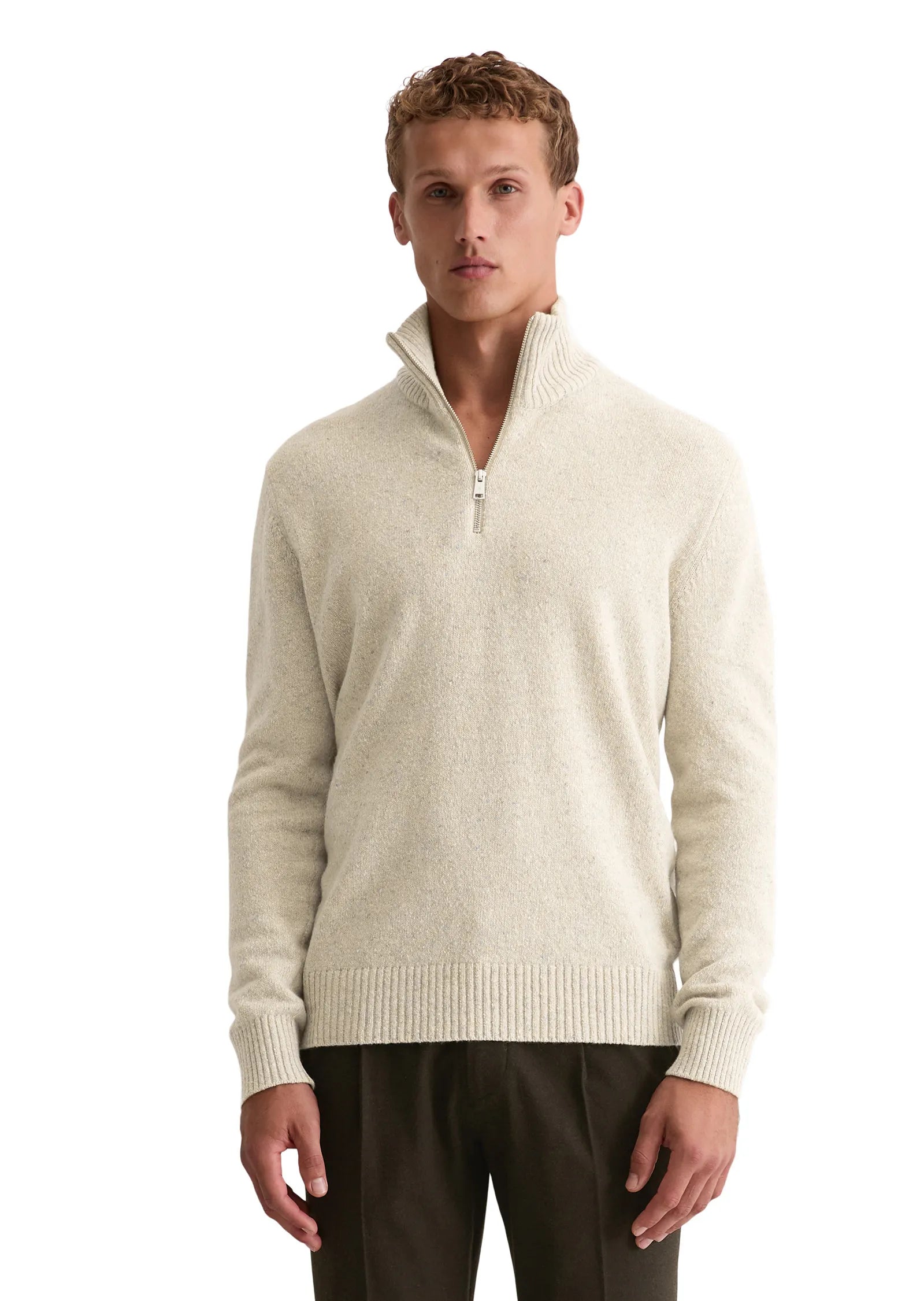 Strickpullover aus Wollmix