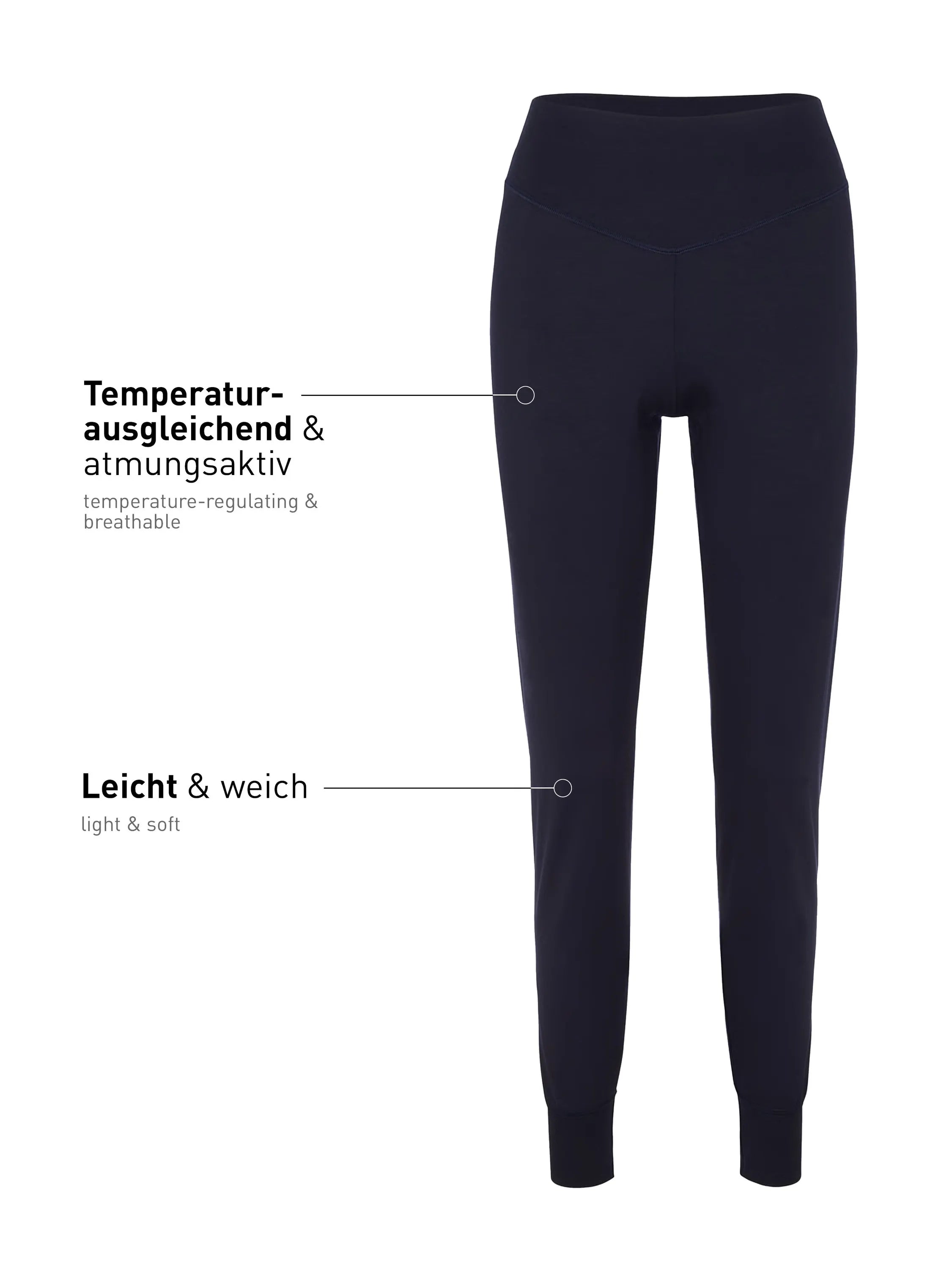 Pyjamahose Slim Fit DEEPSLEEPWEAR-Serie