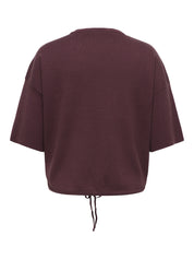 Strick-T-Shirt SITERI Relaxed Fit
