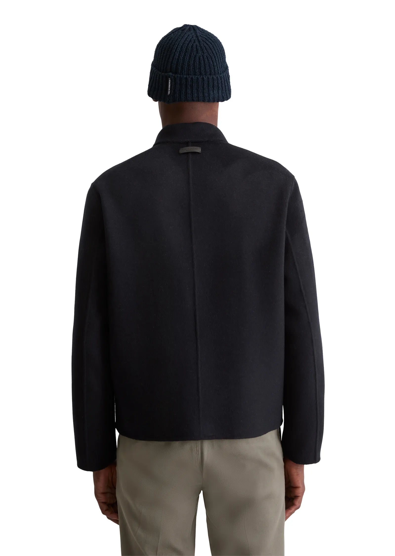 Wende-Wolljacke Regular Fit