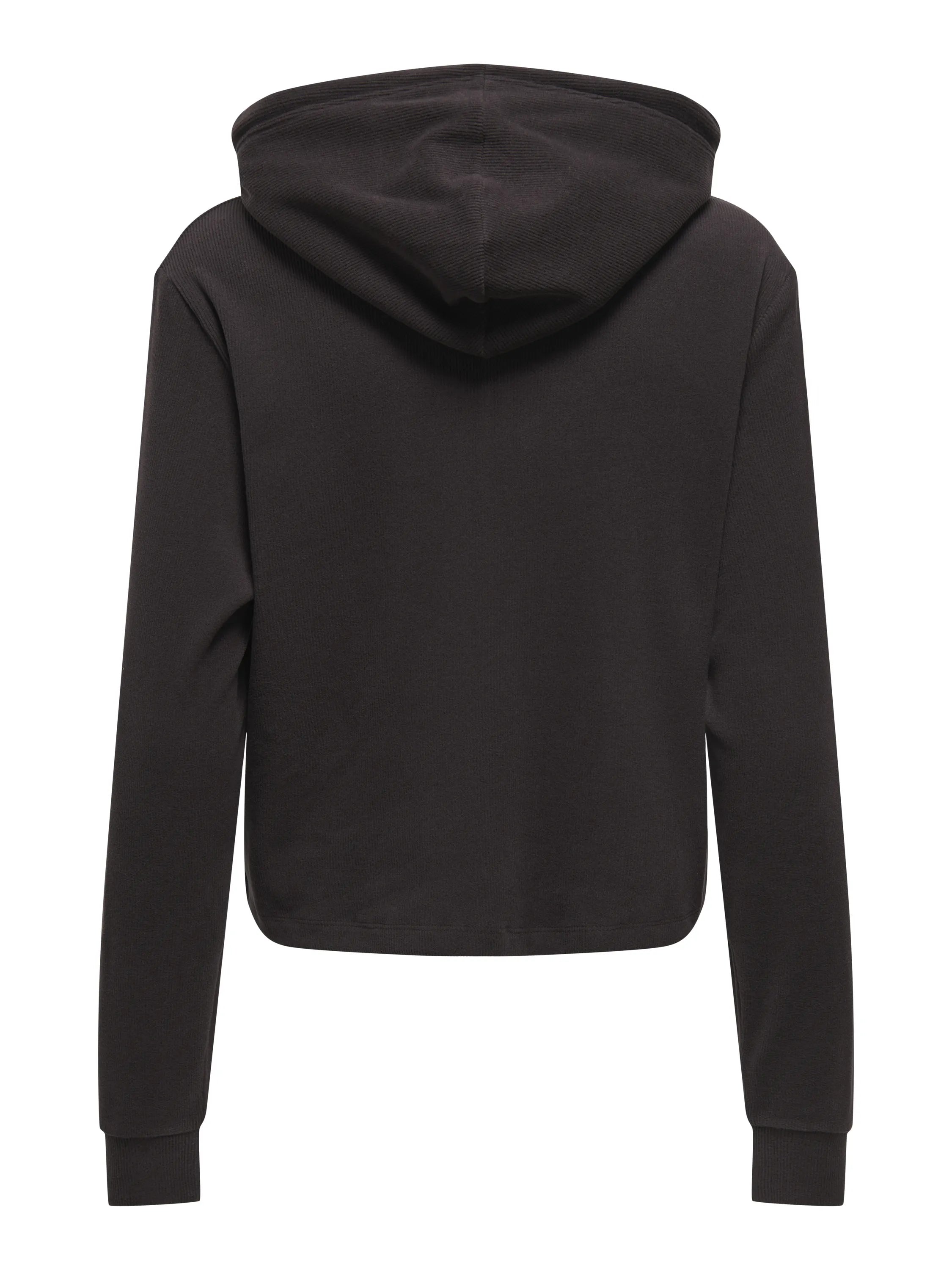 Sweatjacke HOLLY gerippt