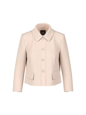 Jacke mit Kentkragen