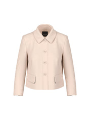 Jacke mit Kentkragen