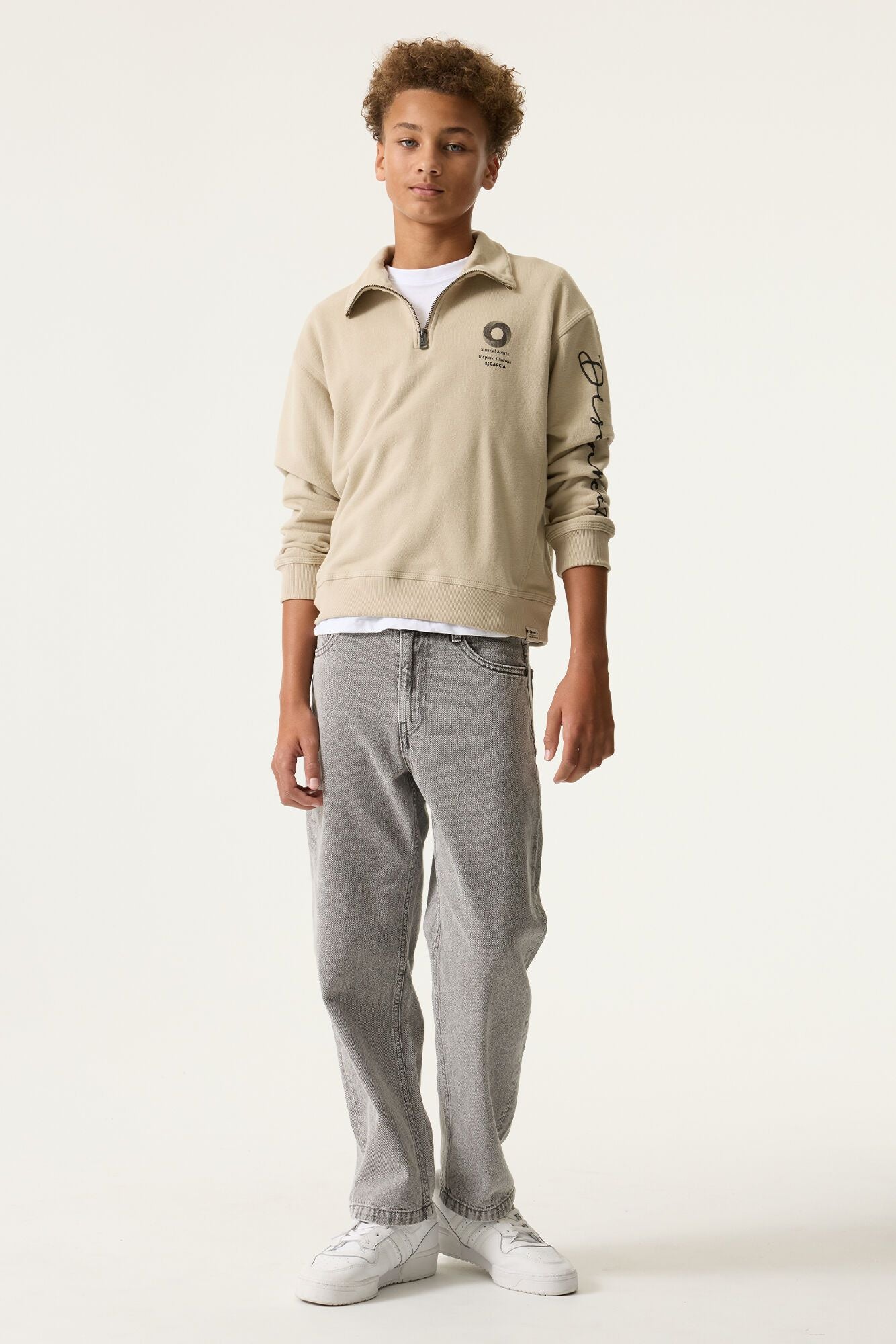 Sweatshirt aus Baumwollmix