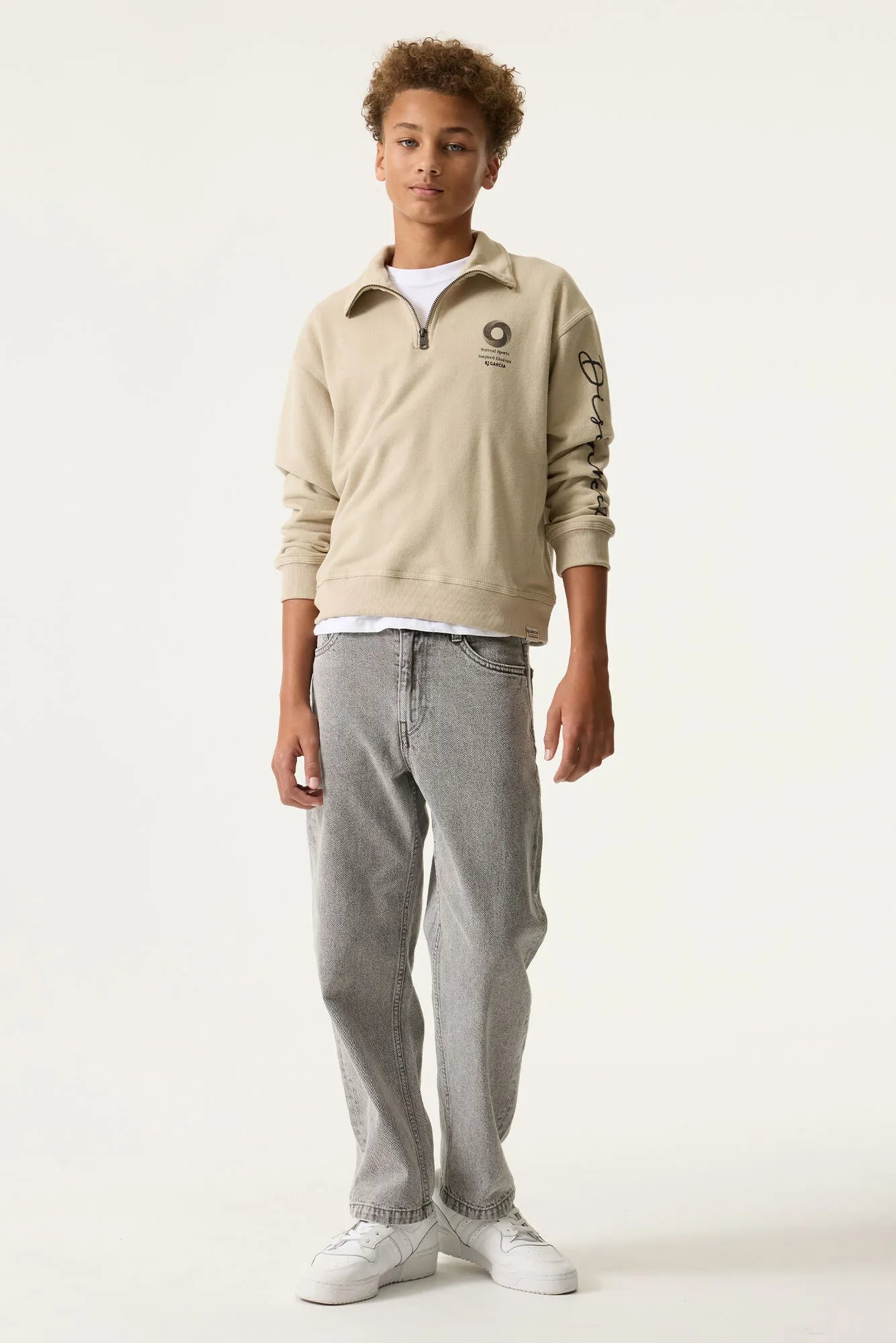 Sweatshirt aus Baumwollmix