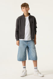 Sweatjacke aus Baumwolle