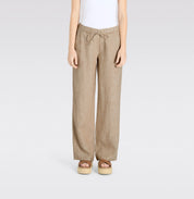 Leinenhose CHIARA BELT Wide Leg