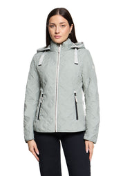 Übergangsjacke mit Kapuze